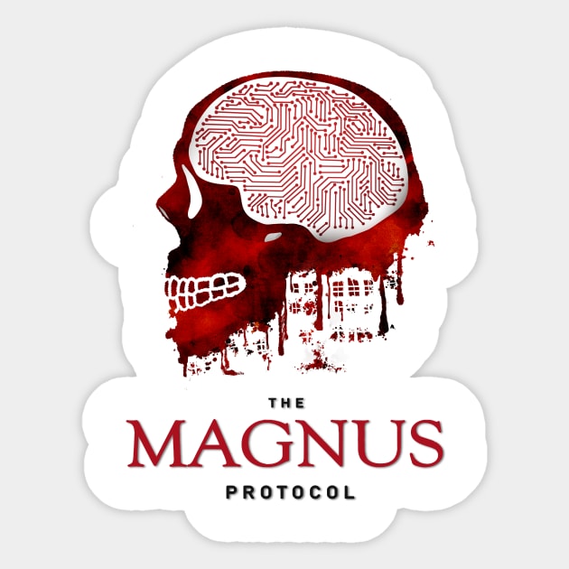 The Magnus Protocol - On Your Mind (light shirts) Sticker by Rusty Quill